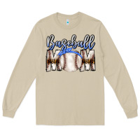 Mushroom Baseball Mom Long Sleeve Tee - CowhideDigitalArt