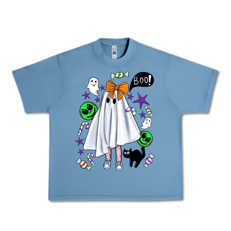 Cute Ghost Halloween Urban Heavy Tee by BundleAndBundleShop | Teevron