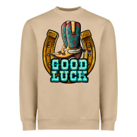 Good Luck Heavyweight Sweatshirt | Teevron