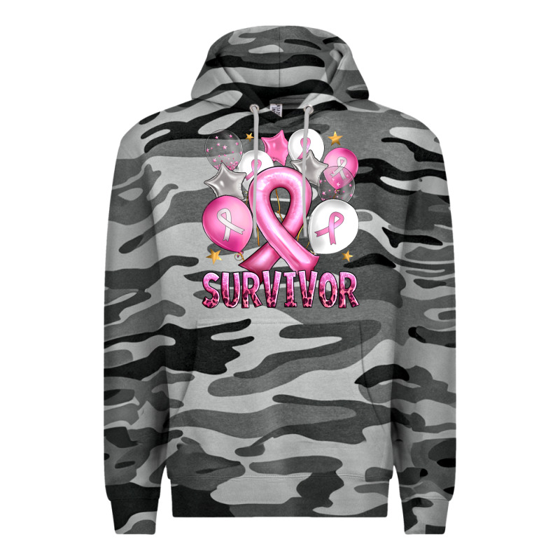 Balloons Cancer Ribbon Survivor Premium Hoodie by Artiststas | Teevron