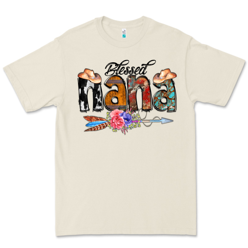 Blessed Nana Premium Tee by CowCowDesign | Teevron