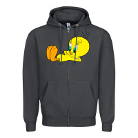 Smoke tweety bird Zipper Hoodie - DesigneFamous