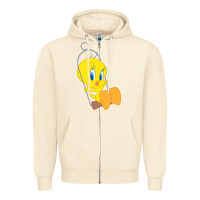 Sandshell tweety bird Zipper Hoodie - DesigneFamous