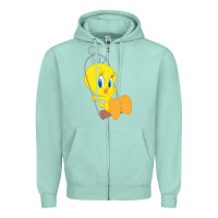 Seafoam tweety bird Zipper Hoodie - DesigneFamous