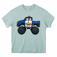 Arona police car monster truck Heavy Core Tee - Jasminsmagicworld