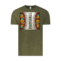 Vintage Olive baseball with sunflower and gemstone tumbler Vintage Tee - BundleAndBundleShop