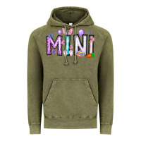 Vintage Olive easter day mini Vintage Hoodie - CowhideDigitalArt
