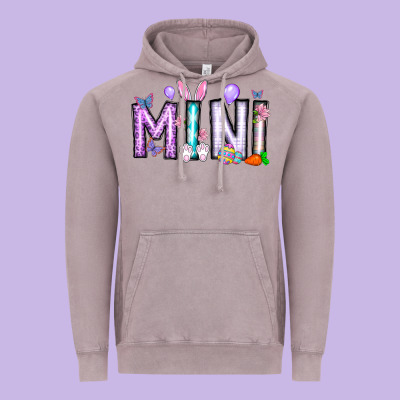 Easter Day Mini Vintage Hoodie Designed By Cowhidedigitalart