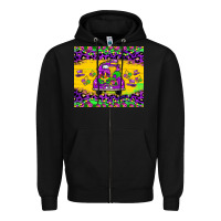 Black mardi gras truck tumbler Zipper Hoodie - JahusDesignShop