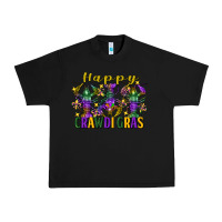 Black happy crawdi gras mardi gras crawfish Urban Heavy Tee - FaDigitalArtStudio