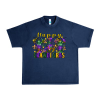 Navy happy crawdi gras mardi gras crawfish Urban Heavy Tee - FaDigitalArtStudio