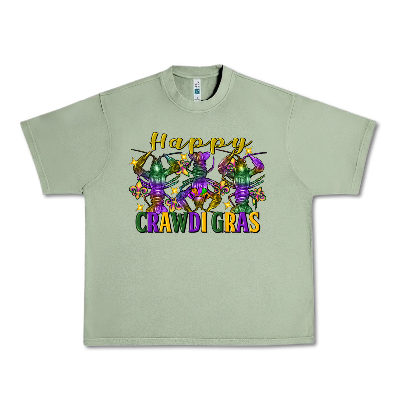 Happy Crawdi Gras Mardi Gras Crawfish Urban Heavy Tee by FaDigitalArtStudio | Teevron