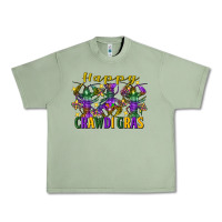 Oil Green happy crawdi gras mardi gras crawfish Urban Heavy Tee - FaDigitalArtStudio