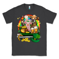 Smoke St. Patrick's Day farm animals on truck Classic Tee - HowdyJamesFarm