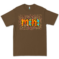 Cacao Leopard Sunflower Mimi Premium Tee - RanaPortraitStore