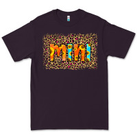 Plum Leopard Sunflower Mimi Premium Tee - RanaPortraitStore
