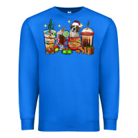 True Royal Christmas coffee cups with Saint Bernard Premium Sweatshirt - RanaPortraitStore
