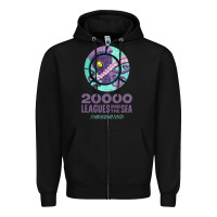 Black 20000 leagues under the sea   movie Zipper Hoodie - DesigneFamous