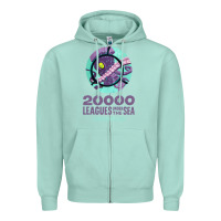 Seafoam 20000 leagues under the sea   movie Zipper Hoodie - DesigneFamous