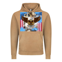 Vintage Camel America Eagle Vintage Hoodie - CowhideDigitalArt