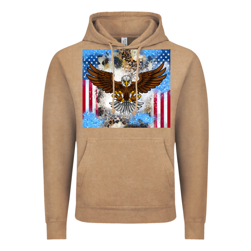 America Eagle Vintage Hoodie by CowhideDigitalArt | Teevron