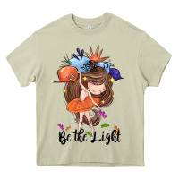 Mossy Be the light Heavy Core Tee - CowGirlArtShop