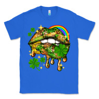 True Royal St. Patrick's Day lips Classic Tee - HowdyJamesFarm