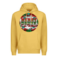 Antique Gold Merry Drunk I'am Christmas Premium Hoodie - Artiststas