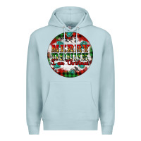 Blue Mist Merry Drunk I'am Christmas Premium Hoodie - Artiststas