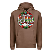Chestnut Merry Drunk I'am Christmas Premium Hoodie - Artiststas