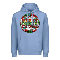 Colony Blue Merry Drunk I'am Christmas Premium Hoodie - Artiststas