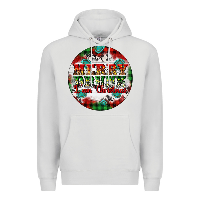 Merry Drunk I'am Christmas Premium Hoodie by Artiststas | Teevron