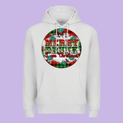 Merry Drunk I'am Christmas Premium Hoodie Designed By Artiststas