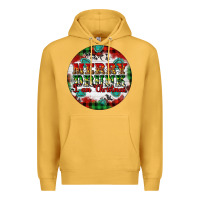 Mustard Merry Drunk I'am Christmas Premium Hoodie - Artiststas
