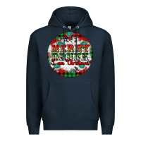 Navy Merry Drunk I'am Christmas Premium Hoodie - Artiststas