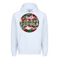White Merry Drunk I'am Christmas Premium Hoodie - Artiststas