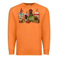 Carrot Christmas coffee cups with Labrador Premium Sweatshirt - RanaPortraitStore
