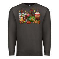 Smoke Christmas coffee cups with Labrador Premium Sweatshirt - RanaPortraitStore