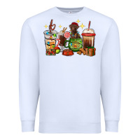 White Christmas coffee cups with Labrador Premium Sweatshirt - RanaPortraitStore