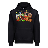 Black Christmas coffee cups with Chihuahua Urban Hoodie - RanaPortraitStore