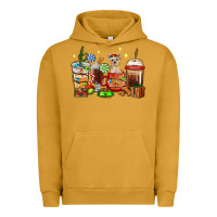 Pigment Peanut Butter Christmas coffee cups with Chihuahua Urban Hoodie - RanaPortraitStore