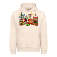 Sandshell Christmas coffee cups with Chihuahua Urban Hoodie - RanaPortraitStore