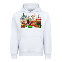 White Christmas coffee cups with Chihuahua Urban Hoodie - RanaPortraitStore