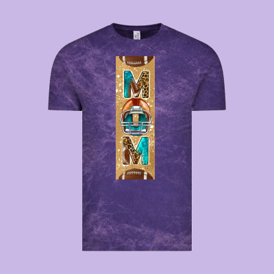 American Football With Leopard Pen Wraps Vintage Tee Designed By Bundleandbundleshop