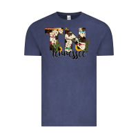 Vintage Denim tenesse state cowhide serape cactus Vintage Tee - RanaPortraitStore
