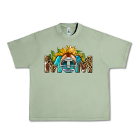 Oil Green football mom Urban Heavy Tee - BundleAndBundleShop