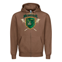 Chestnut sioux city musketeers Zipper Hoodie - DesigneFamous