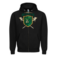 Black sioux city musketeers Zipper Hoodie - DesigneFamous