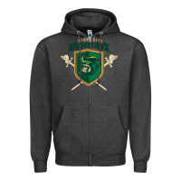 Charcoal Heather sioux city musketeers Zipper Hoodie - DesigneFamous