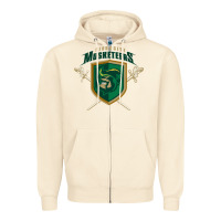 Sandshell sioux city musketeers Zipper Hoodie - DesigneFamous